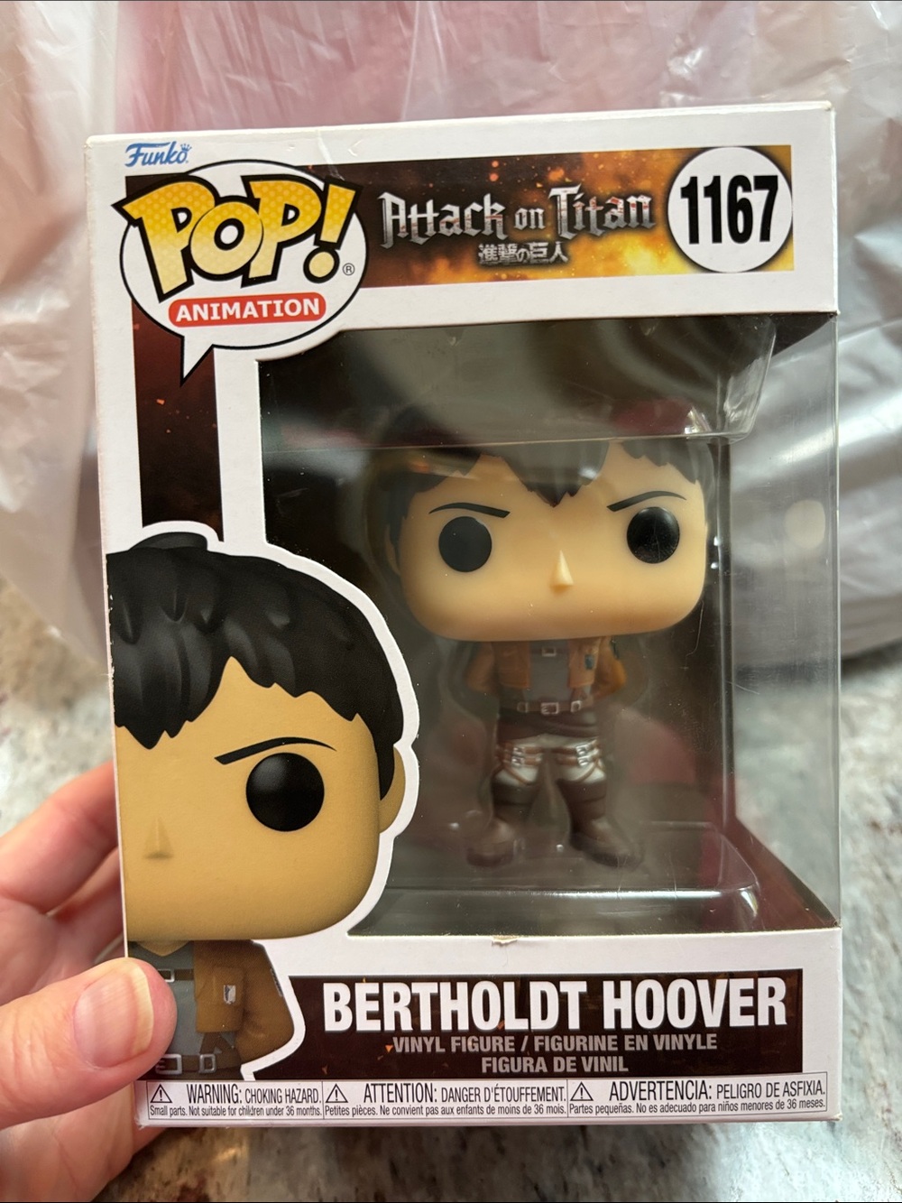 Funko Pop! Animation Bertholdt Hoover - Attack on Titan, NIB